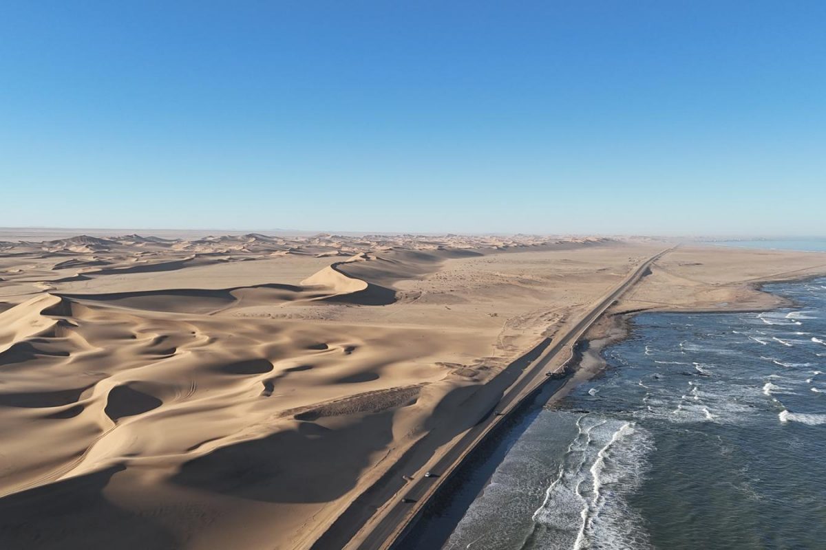 The one with the road trip in Namibia